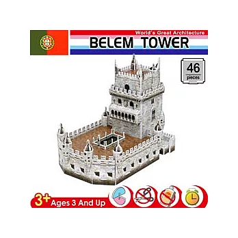 3D立體拼圖 -Belem Tower 葡萄牙貝倫塔