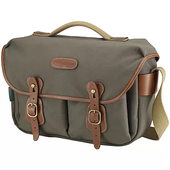 白金漢 Billingham Hadley Pro Bag 相機側背包/綠色斜紋材質/褐色/505248-70
