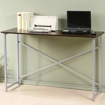 《Homelike》超值工作桌-寬120公分胡桃色