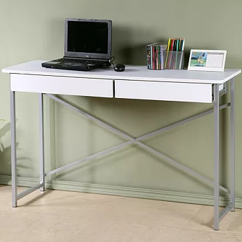 《Homelike》超值附抽工作桌-寬120公分-純白色
