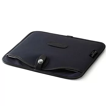 白金漢 Billingham Tablet Slip 小筆電/平板 專用袋/經典材質/ 黑色/黑邊5210401-01