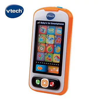 【Vtech】寶寶智慧型手機-橘色