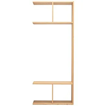 [MUJI 無印良品]自由組合/橡木/5層2列開放追加組