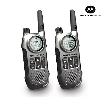 MOTOROLA TLKR T8 無線電對講機[一組2入]銀灰色