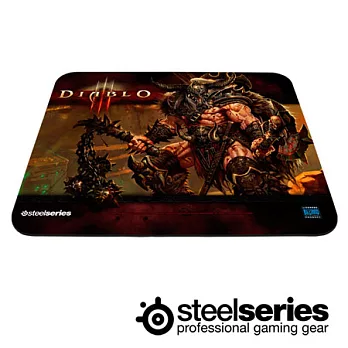 SteelSeries QCK Diablo III Barbarian 電競滑鼠墊(野蠻人)