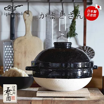 【日本長谷園伊賀燒】遠紅外線節能日式炊飯鍋(4-6人)