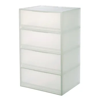 [MUJI 無印良品]PP衣裝盒/橫式/大/4層