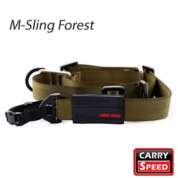 CARRY SPEED 速必達 M-Sling Red 單雙肩兩用背帶叢林綠