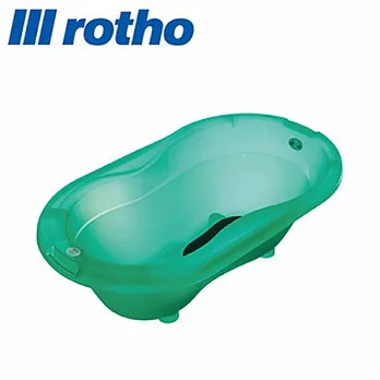 【德國 Rotho】嬰幼兒浴盆-繽晶果凍系列(果凍綠)
