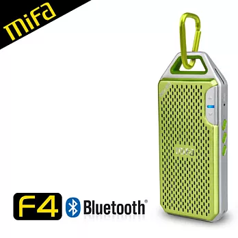 MiFa F4 隨身輕巧鋁合金無線藍芽MP3喇叭(鈦綠)