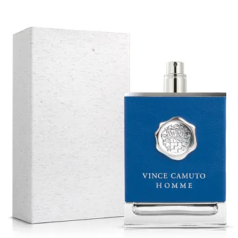 VINCE CAMUTO文斯．卡穆托 HOMME 藍色地中海男性淡香水-Tester(100ml)-送品牌針管