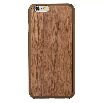 Ozaki O!coat 0.3+ Wood iPhone 6 (4.7吋)超薄實木保護殼-胡桃木