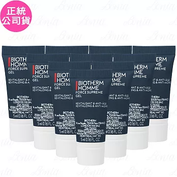 BIOTHERM 碧兒泉 男仕極量緊膚凝露(5ml)*10(公司貨)