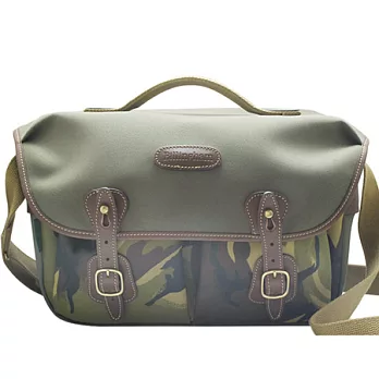 白金漢 Billingham Hadley Pro Bag 相機側背包/綠色迷彩/巧克力色