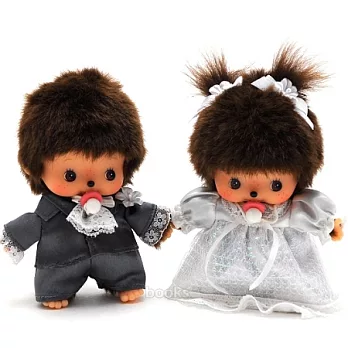 日本Sekiguchi夢奇奇MONCHHICHI【Baby西洋婚紗】