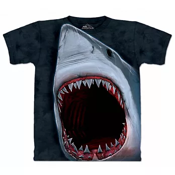 【摩達客】美國進口The Mountain 鯊魚口 純棉環保短袖T恤[現貨+預購]S大人版