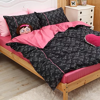 LITA麗塔【Do Re Mi】雙人四件式純棉薄被套床枕套包組