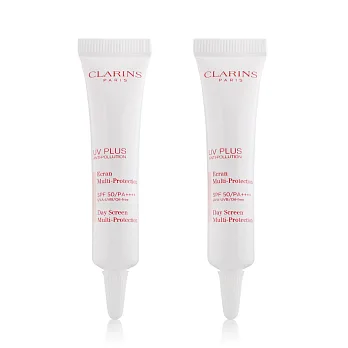 CLARINS 克蘭詩 輕呼吸全效UV隔離露SPF50/PA++++(10ML)X2入#BABY粉