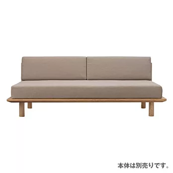[MUJI 無印良品]組合床用沙發床套/棉平織/米色(不含本體、配件)