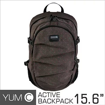 美國Y.U.M.C. Greenwich格林系列Active Backpack 15.6吋筆電後背包栗子色