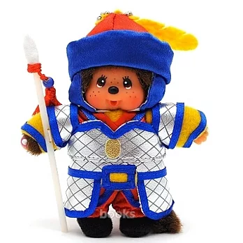 日本Sekiguchi夢奇奇MONCHHICHI【古代戰士】吊飾