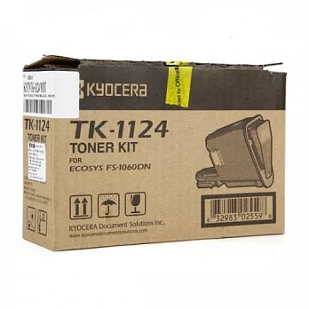 Kyocera TK-1124 原廠黑色碳粉匣