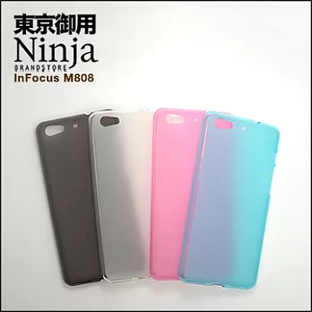 【東京御用Ninja】InFocus M808磨砂TPU清水保護套（透粉色）