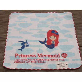 日本Shinzi Katoh 加藤真治卡通造型手帕-美人魚