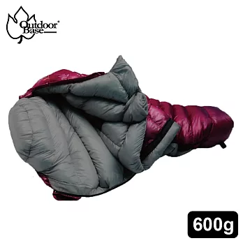 【Outdoorbase】極輕量羽絨睡袋 Snow Monster-頂級羽絨保暖睡袋 FP700+UP loft Premium Duck  24677