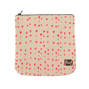 加拿大FLUF有機棉拉鍊包/化妝包--滿天心