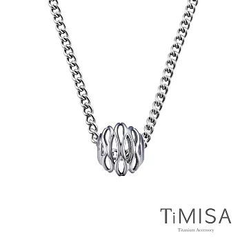 TiMISA《波紋》純鈦串飾項鍊(M02D)