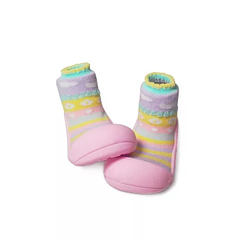 《Attipas》 快樂學步鞋 -嗡嗡繽紛系列XL粉紅