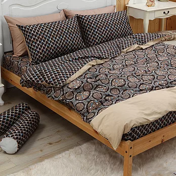 LITA麗塔【森林系列-黑森林】單人床包薄被套枕套三件組