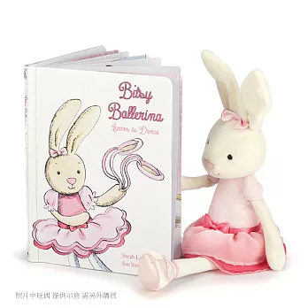 英國 Jellycat 精裝故事書 Bitsy Ballerina Book