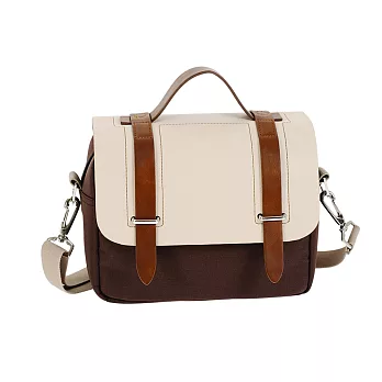 吉尼佛 JENOVA Milano 315 米蘭時尚休閒攝影包(小)/咖啡