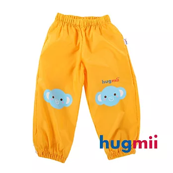 【hugmii】童趣造型兒童雨褲_大象L　橙