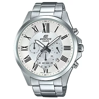 CASIO EDIFICE   迷人爵士三眼賽車腕錶-EFV-500D-7AVUDF