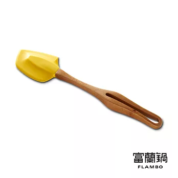 F L A M B O 矽膠調理抹刀檸檬黃