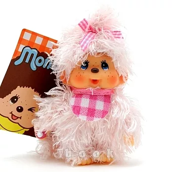 日本Sekiguchi夢奇奇MONCHHICHI【捲捲毛女孩】吊飾