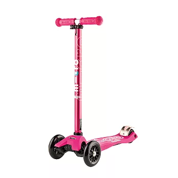 瑞士 Micro Maxi Deluxe 兒童滑板車：奢華版 - 粉紅色