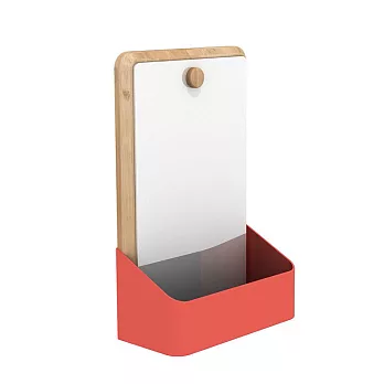 Pin Box圖釘壁掛鏡盒(鮭魚紅)