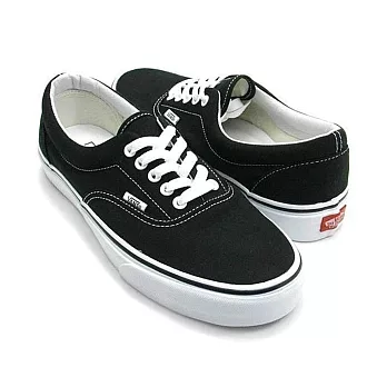 【GT Company】VANS ERA 復古 基本款帆布鞋8.5黑色