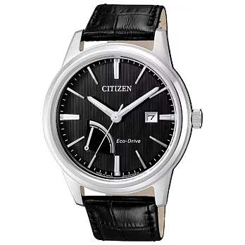 CITIZEN Eco-Drive 捍衛戰士光動能日期時尚腕錶-AW7000-07E