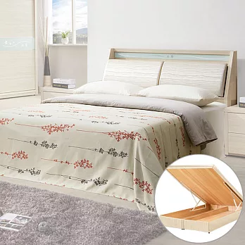 《Homelike》蓋伊掀床組-雙人5尺