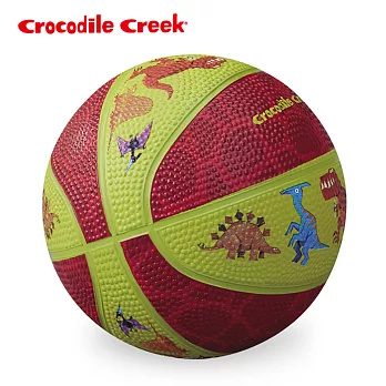 【美國Crocodile Creek】5.5＂兒童運動遊戲籃球-恐龍世界