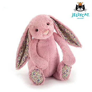 英國 JELLYCAT 36cm 粉嫩粉碎花兔安撫玩偶