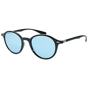 【Ray Ban 雷朋】4237F-601/30_復古圓框雷朋太陽眼鏡(水銀玻璃鏡片)