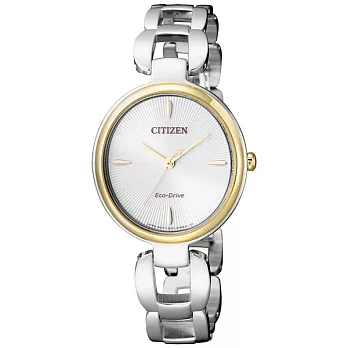 CITIZEN Eco-Drive  雲月之彩時尚女錶-EM0424-88A