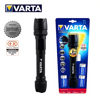 德國Varta Indestructible 全防護專業型 3W LED高亮度手電筒 3C 18702