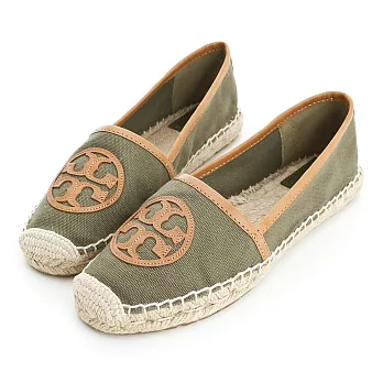 【Tory Burch】Angus 素面麻編平底鞋5Tan 304